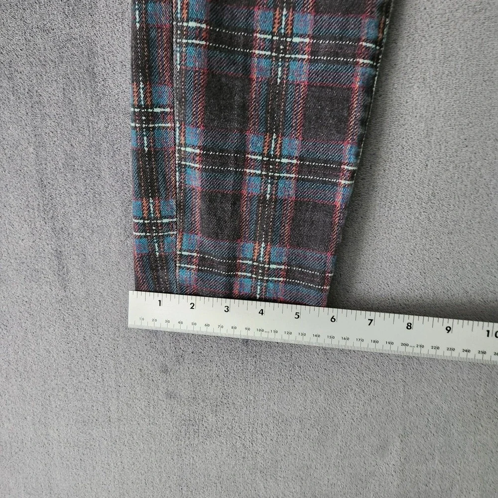 Y2k Paige Pants‎ Womens Size 27 Hoxton Skinny Plaid Ankle